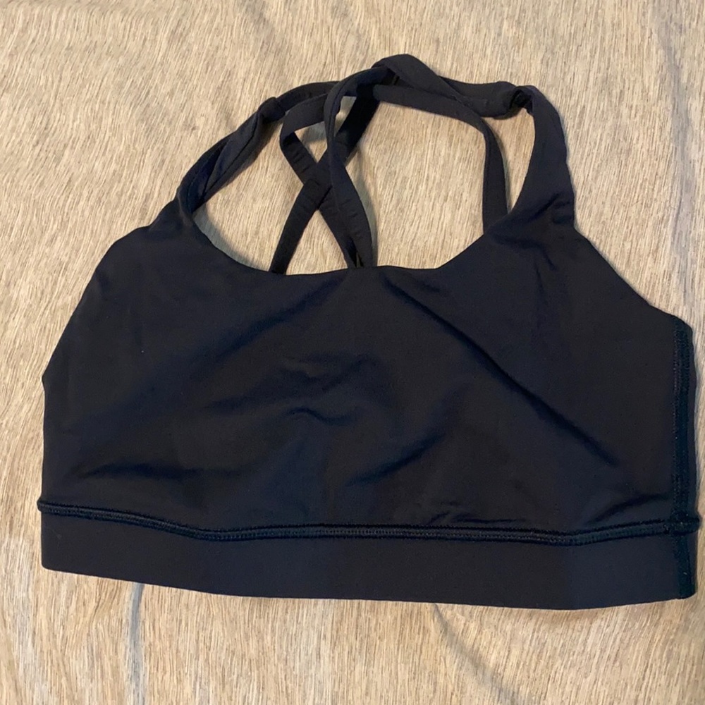 Women’s LuLu Lemon navy sports bra